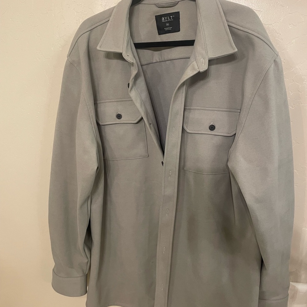 BYLT Basics Men's Tan Shirt Jacket